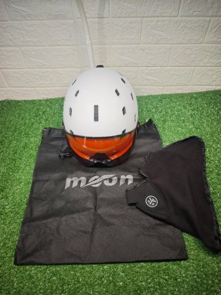 Casco Esquí MOON MS95 con Visor y Mascarilla