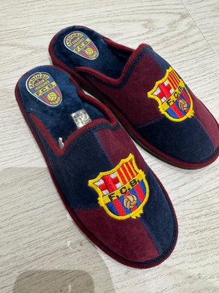 Zapatillas FC Barcelona (Azul/Rojo)