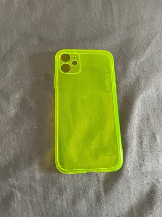 Funda iPhone 11 Rosa Neón