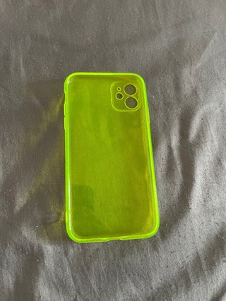 Funda iPhone 11 Rosa Neón