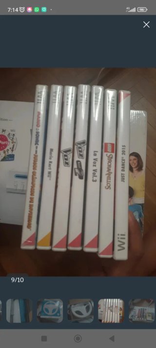 Nintendo Wii Blanca