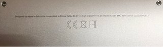 MacBook Air M1 13” A2337 2020 para piezas o repara