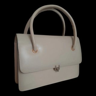 Bolso Loewe Piel Beige Asa Corta Elegante