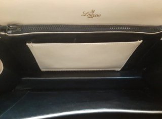 Bolso Loewe Piel Beige Asa Corta Elegante