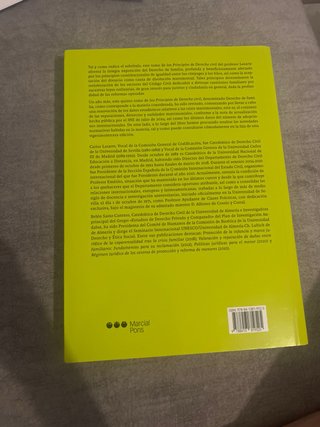 Principios de derecho civil - Derecho de famili...