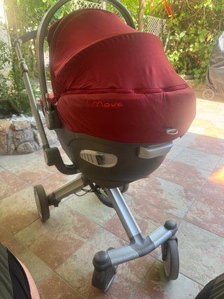 Carrito Bebe Chico I-move Rojo