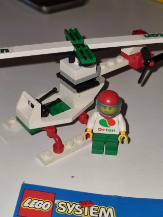 Lego 6515 Octan Elicottero Vintage