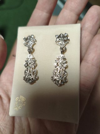Pendientes y horquillas de boda