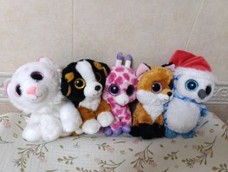 Pack 5 Peluches Ty