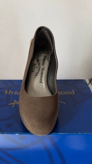 Zapatos de tacón Melissa efecto terciopelo