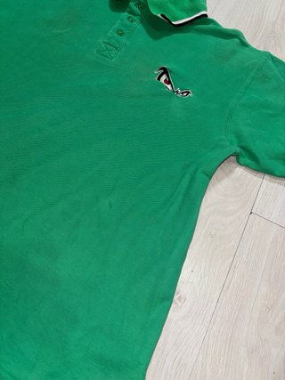 Polo No Fear Verde Y2K Vintage 00s