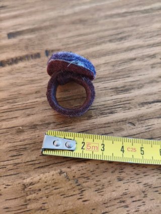 Anello in pannolenci