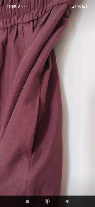 Maxigonna bordeaux taglia unica