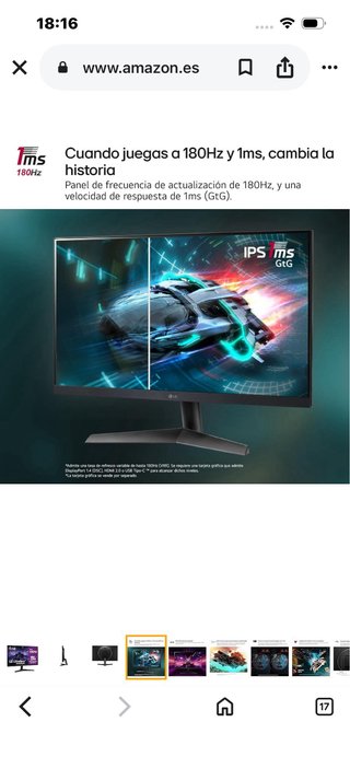 Monitor Gaming LG UltraGear 24GS60F