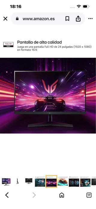 Monitor Gaming LG UltraGear 24GS60F