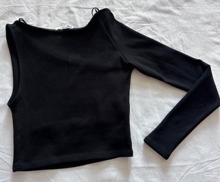 Top negro Zara Talla M
