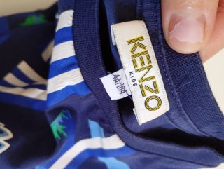 T-shirt Kenzo Bambino Originale Taglia 4