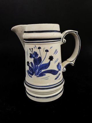 Conjunto de jarra y tazas cerámica Delft Holland