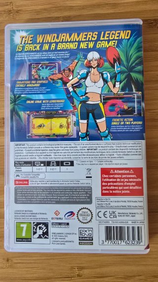 🇪🇺 Windjammers 2 Nintendo Switch