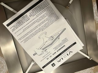 Lámpara de techo Vibia tipo Sándwich