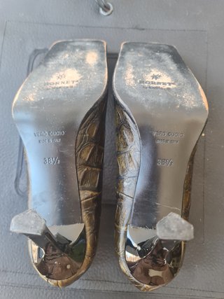 Zapatos Hornett Piel Serpiente Talla 38.5