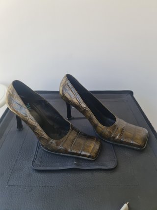 Zapatos Hornett Piel Serpiente Talla 38.5