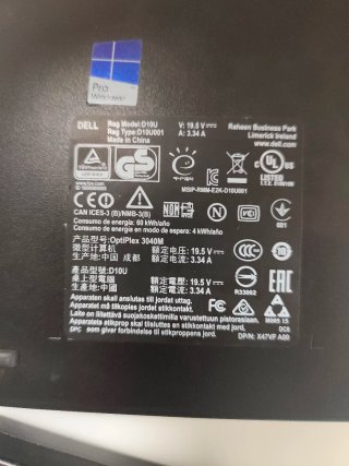 Dell Optiplex 3040 MFF. 4x1, 8x1 o 16x1 gb, 128ssd