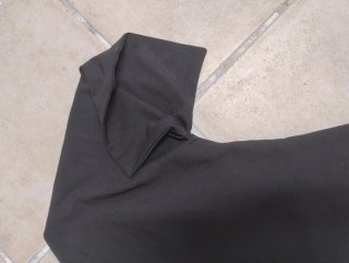 Vestito monospalla nero Diva Trend - Taglia S
