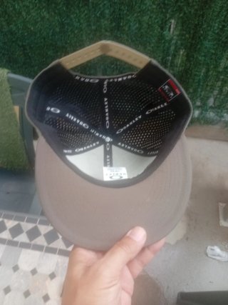 Gorra Oakley Beige/Verde Militar