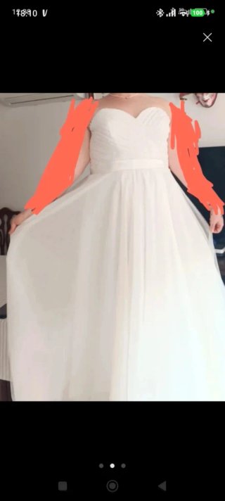 Vestido de Novia con corsé.