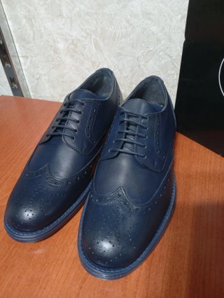 Scarpe uomo eleganti blu taglia 39 nuove