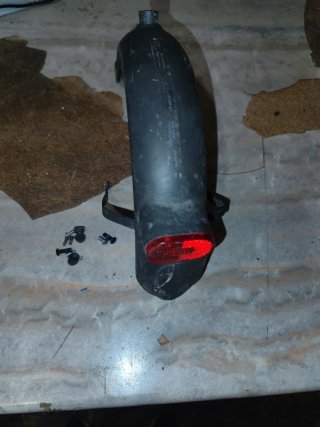 Guardabarros trasero Xiaomi