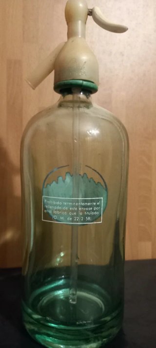 Botella Sifón La Moreneta