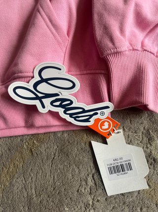 Sudadera Fake Gods Rosa FG Cremallera
