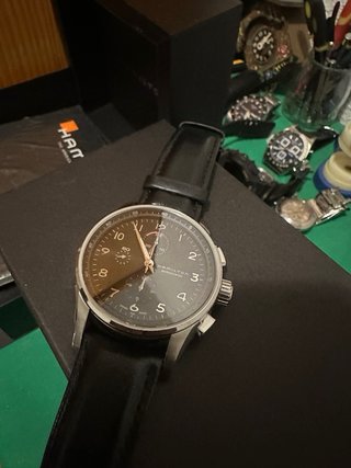 Hamilton Cronógrafo Automático Caja Negra