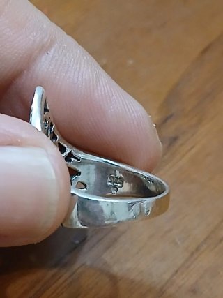 Anello scudo argento 925