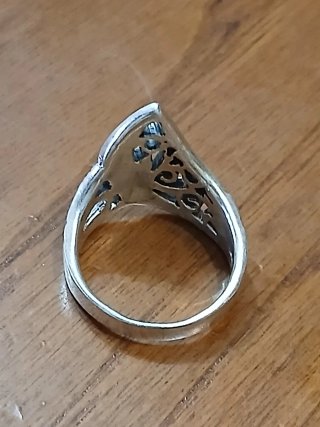 Anello scudo argento 925