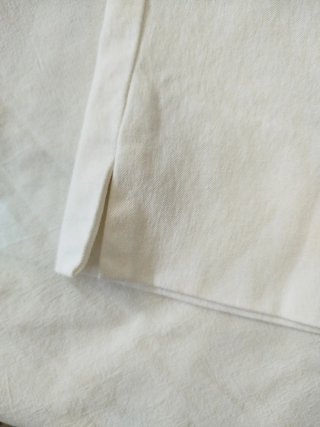 Pantalón pirata blanco Mango Talla M