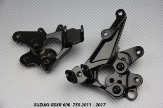 Estriberas delanteras SUZUKI GSXR 600 / 750 2011