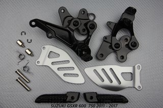 Estriberas delanteras SUZUKI GSXR 600 / 750 2011