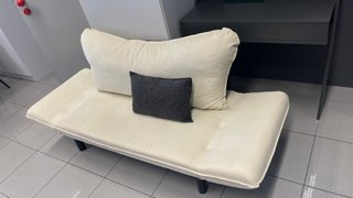 Sofá cama 2 plazas Chatto Crema