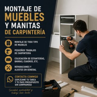 Montaje y reparaciones carpinteria