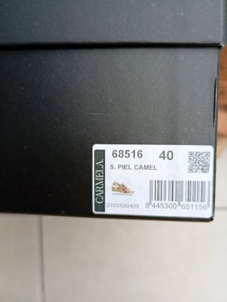 Sandalias Carmela Piel Beige
