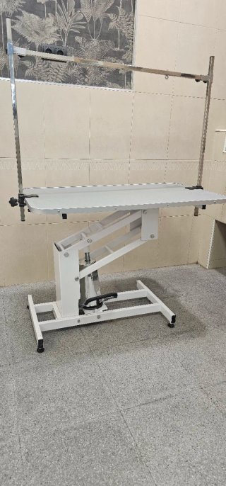 Mesa peluquería canina hidráulica