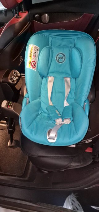 Silla coche portabebes. Cybex grupo 0 +Base isofix