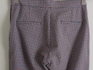 Pantalón cuadros azul, negro, blanco y rojos