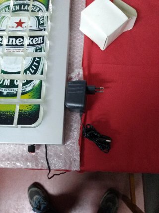 Cartel luminoso Heineken