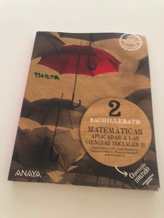 Libros de Segundo de Bachillerato