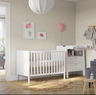 Cuna IKEA SUNDVIK Blanca 60x120 cm