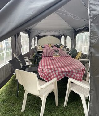 Carpa Plegable 6x3, T. Oxford, Impermeable